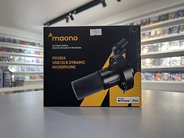 dji mic 1: Maono PD300X — динамический микрофон с двойным интерфейсом подключений — 1