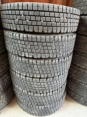 Шиналар 225 / 80 / R 17.5, All-season, Колдонулган, Комплект, Жүк ташуучу унаалар/Автобустар, Жапония, Bridgestone