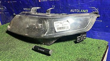 Автозапчасти: Передняя левая фара Honda 2005 г., Б/у, Оригинал, Япония — 4