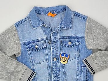 mcgordon jeans: Dziecięca kurtka jeansowa, 7 lat, 116-122 cm, Nickelodeon, stan - Bardzo dobry — 1