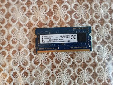 Operativ yaddaş (RAM): Operativ yaddaş (RAM) Kingston, 4 GB, 1333 Mhz, DDR3, Noutbuk üçün