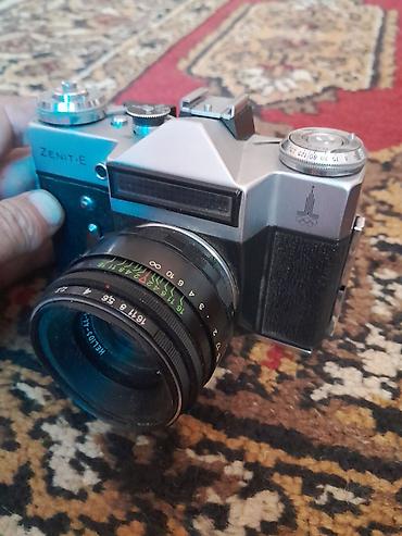 sony 50mm: Зеркальный пленочный фотоаппарат Zenit-E (Зенит-Е) с объективом — 7