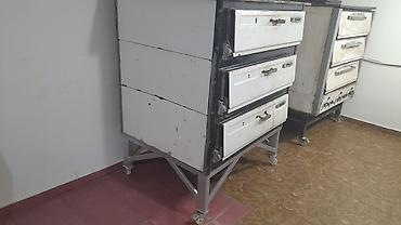 Sənaye tipli çoxqatlı elektrik/sobalar – çörək, pitssa, bulkalar və