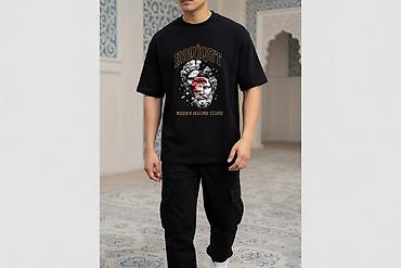 принт на футболку баку: 95% pambıq, Türkiyə xammalı — keyfiyyətli toxuma, uzunömürlü çap 👕 Çap — 1