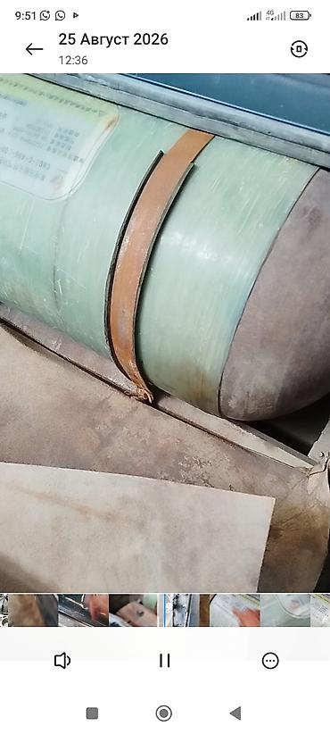 метан авто: Композитный газовый баллон, Наполнение: Природный газ, Б/у — 2