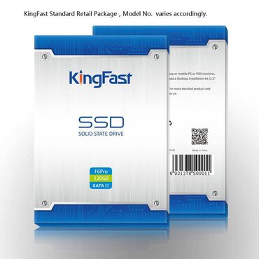 жёсткие диски на компьютер: Диск SSD F6PRO 120GB SATA3 KingFast 2.5 inch 
ART 1602