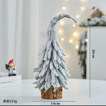 Yeni il oyuncaqları və bəzəkləri: Məhsul: LED işıqlı Yeni il/C̈əngə mücəssəməsi – skandinav cırtdan — 15