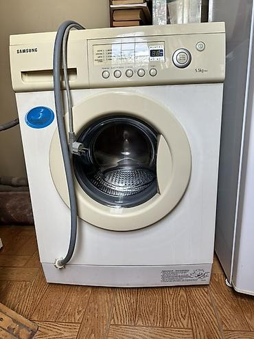 hamam kranti: Samsung önyükləməli paltaryuyan maşın - Yük tutumu: 5.5 kq (max) – — 4