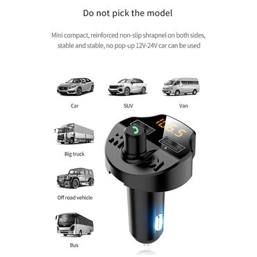 Audio oprema za auto: Vrhunski fm transmiter sa bluetoothom novo, novo! ! ! Povoljno — 3