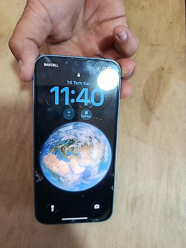 купить компютер бу: IPhone 13, 128 ГБ, Голубой, Face ID — 2