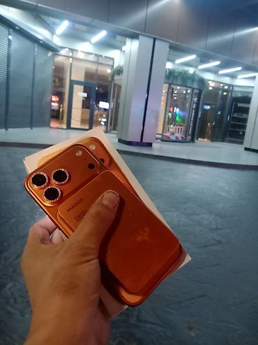 m2 pro: IPhone 17 Pro Max, Б/у, 1 ТБ, Оранжевый, Коробка, 100 % — 1