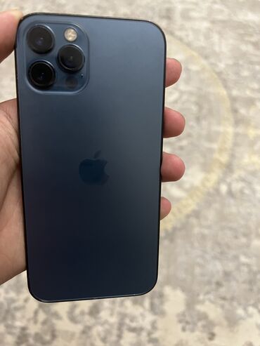 12 про новый: IPhone 12 Pro, Жаңы, 128 ГБ, Каптама, 79 %