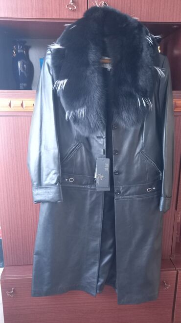 классика куртка: Кожаная куртка, Натуральная кожа, Оверсайз, L (EU 40), XL (EU 42), 2XL (EU 44)