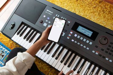 tar üçün mikrafon: Roland E-X50 + Микрофон + Пюпитр *Широкий звуковой диапазон : около