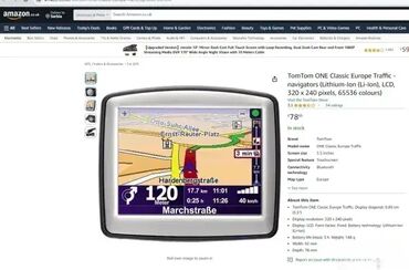 GPS za auto: Navigacija TOMTOM ONE; Ekran sa Touch Screen funkcijom; U EXSTRA na lalafo.rs — 7 GPS za auto: Navigacija TOMTOM ONE; Ekran sa Touch Screen funkcijom; U EXSTRA — 7
