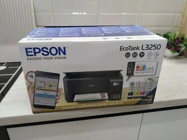 принтер и факс: Продаю цветной принтер epson l3250, экотанк. Самый надежный цветной