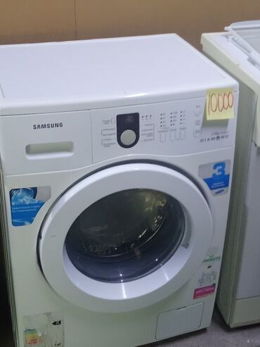 бу стиралки: Кир жуучу машина Samsung, Колдонулган, Автомат, 5 кг чейин, Компакттуу