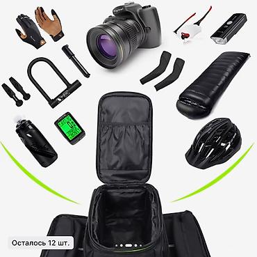 black: Велосумка на багажник WEST BIKING, модели B (Upgraded), цвет Black, с — 3