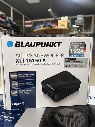 germany: Blaupunkt XLf 16150 A — активный сабвуфер для автомобиля. Ключевые — 1