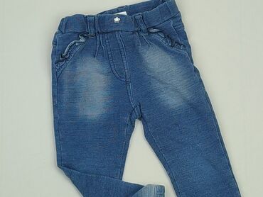 coccodrillo spódniczki: Spodnie jeansowe, Coccodrillo, 12-18 m, stan - Dobry