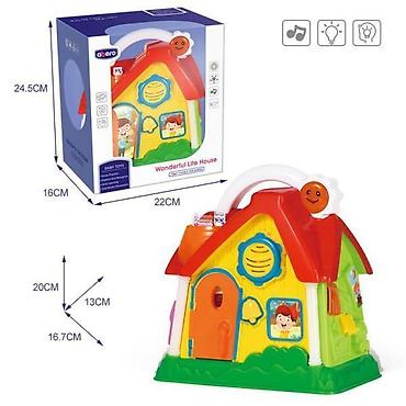 prodaja tech fleece: Bebi kućica 536787 – šarena interaktivna igračka za bebe Bebi kućica — 1