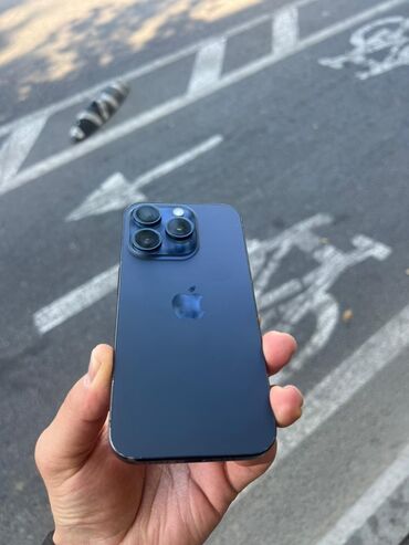 iphone 12 pro max 128 ikinci el: IPhone 15 Pro, 128 GB, Blue Titanium, Zəmanət, Barmaq izi, Simsiz şarj
