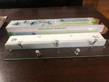 Ostali nameštaj: Zidni držač za ključeve “Schlüsselbord Ambiente” - Elegantna staklena — 12