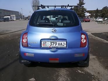 Унаа: Nissan Micra: 2003 г., 1.2 л, Кол менен иштөөчү, Бензин, Универсал — 5