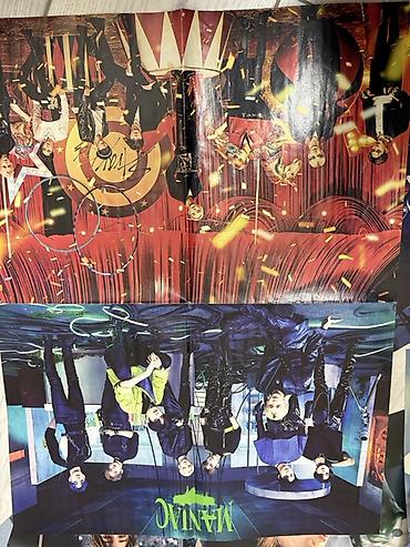 dəftər üzü şəkilləri: K-pop temalı poster dəsti - Çoxsəhifəli, iri formatlı posterlər — 10
