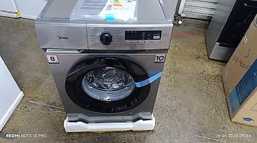 Стиральные машины: Стиральная машина Midea, Новый, Автомат, До 9 кг, Компактная — 2