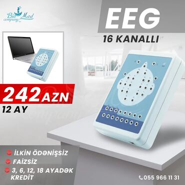 Heyvanlar üçün mallar: 16 kanalli EEG aparatı