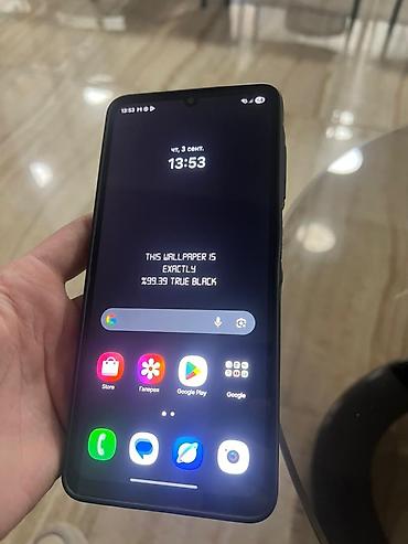 note 3: Samsung Galaxy A07, Б/у, 128 ГБ, цвет - Черный, 2 SIM — 1
