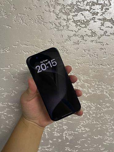 iphone13pro max: IPhone 15 Pro, Б/у, 128 ГБ, Black Titanium, Зарядное устройство, Чехол, 81 % — 5