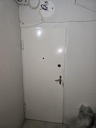 evin giris qapilari: Ağ metal giriş qapısı - Material: polad/metal təbəqə - Rəng: ağ - — 2