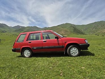пахать: Toyota Tercel: 1986 г., 1.5 л, Механика, Бензин, Универсал — 7