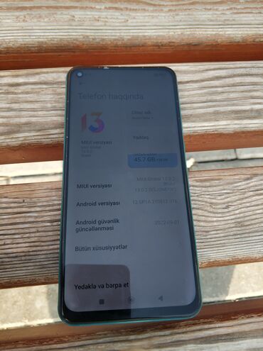 телефон fly fs502 cirrus 1: Redmi Note 9S, 128 GB, rəng - Mavi, Barmaq izi, İki sim kartlı
