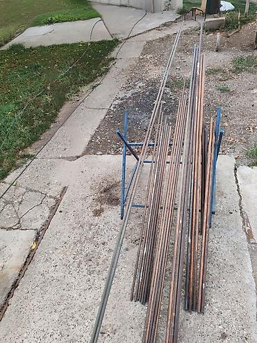 posta kula: -Fi 15x1mm ukupna dužina 19m, 12 komada od 1,3m do 2,05m -Fi — 2