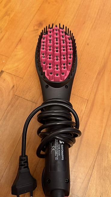 Elektronika: SAYONA PPS SHB-0922 saç düzləşdirici daraq - Elektrikli saç — 4
