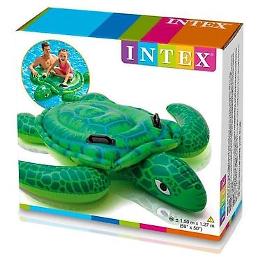 doşəy: № 7672 Məhsulun adı: Şişirdilmiş döşək – tısbağa Intex 57524, 150x127 — 1