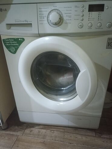 islənmis paltaryuyan: Paltaryuyan maşın LG, 6 kq, İşlənmiş, Avtomat, Qurutmasız, Kredit yoxdur