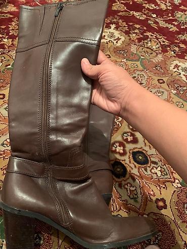 Сапоги: Оригинал GEOX Respire кожаные сапоги из Европы — 3