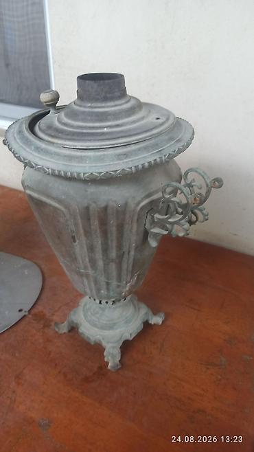 findiq ləpəsi: Qədimi samovar təmirə ehtiyacı var - Material: tökmə metal (dözümlü — 4