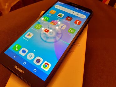 gence telfonlar: Huawei Y5, 16 ГБ, цвет - Черный, Гарантия, Кнопочный, Сенсорный