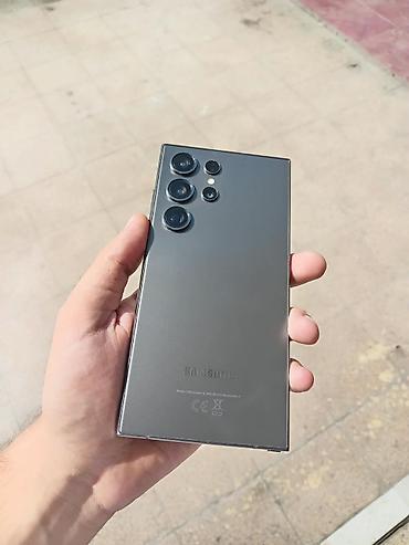 samsung 10a: Samsung Galaxy S24 Ultra, rəng - Boz, Simsiz şarj — 1
