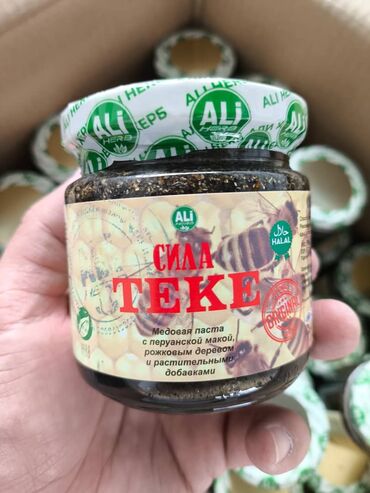 кумыс с медом: Медовая паста "Сила Теке" от Ali Herb. Содержит перуанскую маку