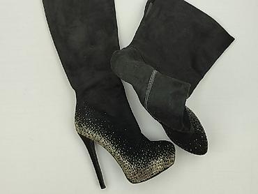 high heels: Kozaki damskie, rozmiar 39 — 1