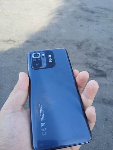 телефон поко икс 3: Poco M5s, Б/у, 128 ГБ, цвет - Голубой, 2 SIM