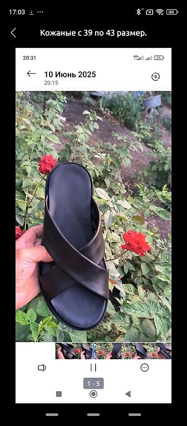 Босоножки, сандалии, шлепанцы: Мужские сандалии, 42, 41, 43, Новый, Самовывоз — 9