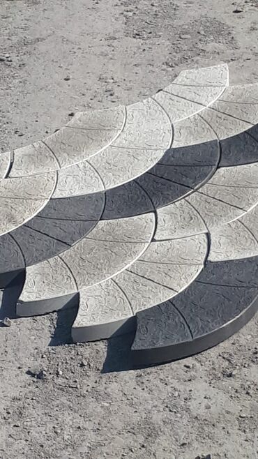 Dekorativ daşlar: Tamet .qazon dasi .müxtəlif ölcülü beton piltələr .beton panellər yol — 4