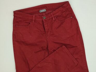 Women: Yessica, Material trousers for women, size L (EU 40)